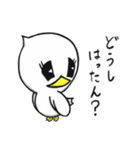京都からお越しの白アヒルさんとカルガモ（個別スタンプ：6）