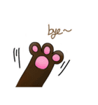 猫の女の子 - シャムの猫（個別スタンプ：1）