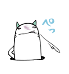 反撃のにゃんあなご（個別スタンプ：34）