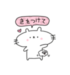 ぷかぷかぷーちゃんと しろにゃこ【日常1】（個別スタンプ：12）
