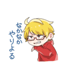 だんごときょうりゅうのスタンプ1（個別スタンプ：10）