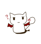 これは白い猫です！ ？ - 悪魔の記事（個別スタンプ：6）