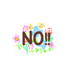 花 日常 よく使う言葉（個別スタンプ：10）