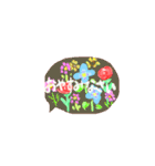 花 日常 よく使う言葉（個別スタンプ：13）