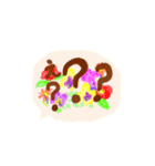 花 日常 よく使う言葉（個別スタンプ：17）