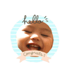 Baby 癒し笑顔スタンプ（個別スタンプ：1）