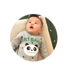 Baby 癒し笑顔スタンプ（個別スタンプ：6）