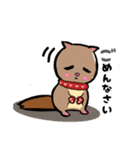 ももたん。冬の気配（個別スタンプ：7）