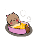 ももたん。冬の気配（個別スタンプ：10）