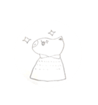 洒落てるカピバラ（個別スタンプ：1）