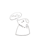 洒落てるカピバラ（個別スタンプ：2）