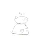 洒落てるカピバラ（個別スタンプ：3）