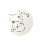 洒落てるカピバラ（個別スタンプ：15）