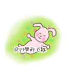 うさ郎とうさ美。【冬】（個別スタンプ：20）