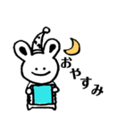 ゆるく生きているうさぎ（個別スタンプ：10）