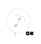 リアル丸顔 冬ver.（個別スタンプ：15）