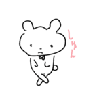 くま白さん（個別スタンプ：7）