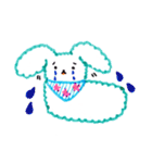ほんわかタッチのふわふわうさぎ（個別スタンプ：15）