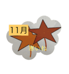 移り変わりスタンプ（個別スタンプ：21）
