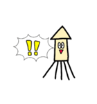 メチャクチャないきもの達（個別スタンプ：16）