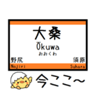 中央本線(名古屋-上松) 気軽に今この駅！（個別スタンプ：27）