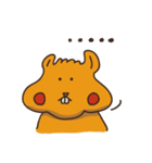 ふわふわリスさん（個別スタンプ：18）