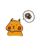 ふわふわリスさん（個別スタンプ：40）