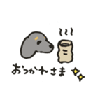 ゆる連絡ダックス・こゆたん（個別スタンプ：5）
