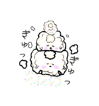 癒すためだけに存在する 白い子（個別スタンプ：2）