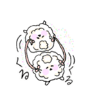 癒すためだけに存在する 白い子（個別スタンプ：5）