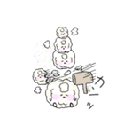 癒すためだけに存在する 白い子（個別スタンプ：25）