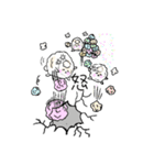 癒すためだけに存在する 白い子（個別スタンプ：29）