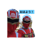 赤レンジャイ（個別スタンプ：1）