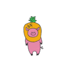果物と動物（個別スタンプ：20）