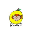 果物と動物（個別スタンプ：25）