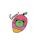 果物と動物（個別スタンプ：37）