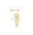 かんたんな英語を使った人たち（個別スタンプ：4）