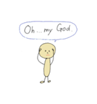 かんたんな英語を使った人たち（個別スタンプ：7）
