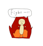 かんたんな英語を使った人たち（個別スタンプ：11）