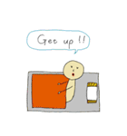 かんたんな英語を使った人たち（個別スタンプ：14）