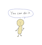 かんたんな英語を使った人たち（個別スタンプ：17）