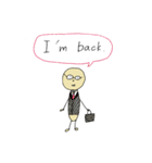 かんたんな英語を使った人たち（個別スタンプ：19）