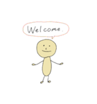 かんたんな英語を使った人たち（個別スタンプ：21）