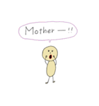 かんたんな英語を使った人たち（個別スタンプ：23）