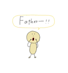 かんたんな英語を使った人たち（個別スタンプ：24）