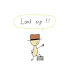 かんたんな英語を使った人たち（個別スタンプ：26）
