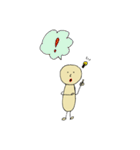 かんたんな英語を使った人たち（個別スタンプ：35）