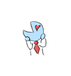 忙しいサカナマン（個別スタンプ：12）