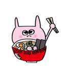 うさぎたち(ピンク)（個別スタンプ：32）