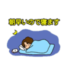釣りきち君の魚釣りスタンプ①です。（個別スタンプ：6）